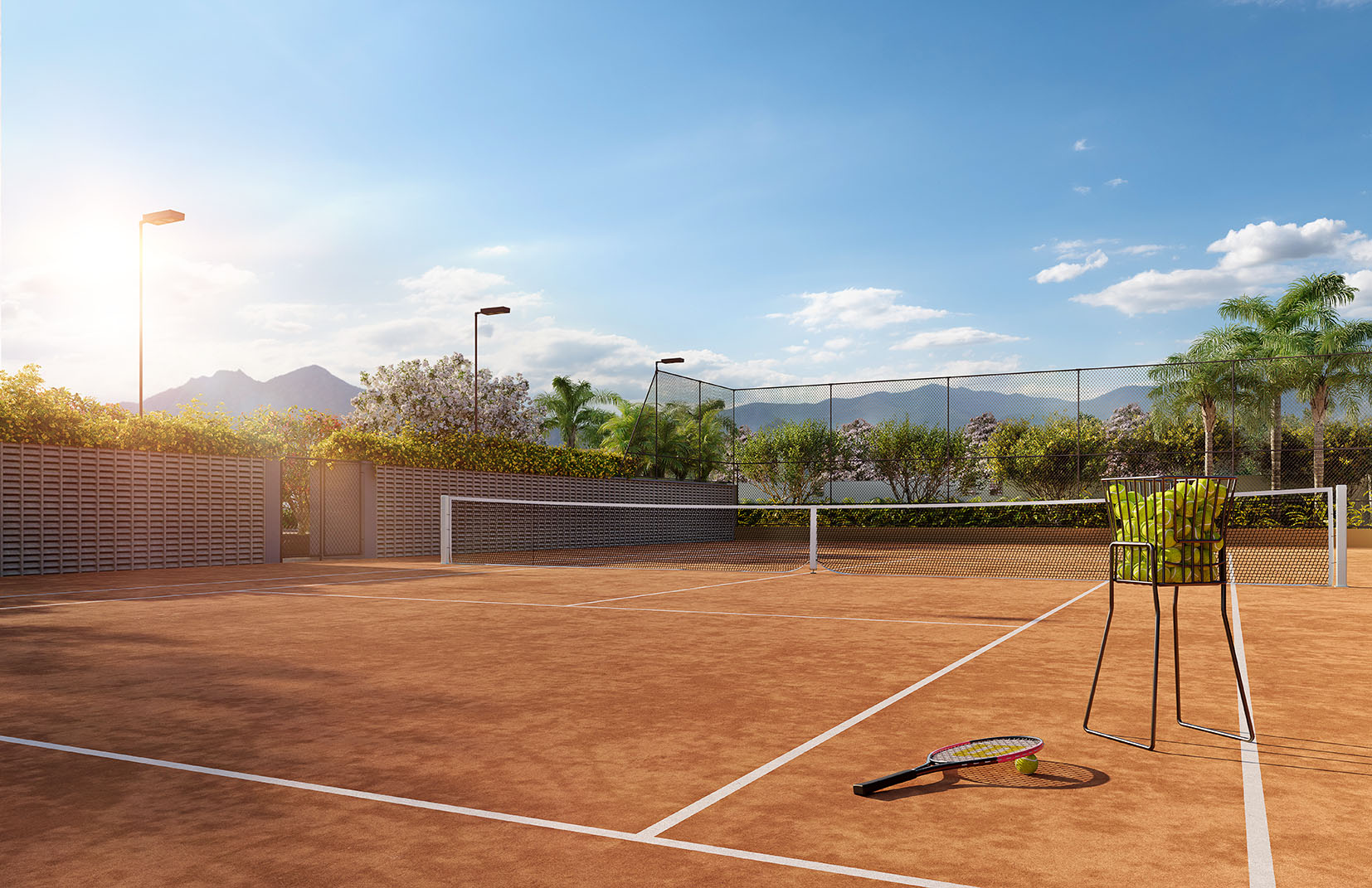 Quadra de Tênis